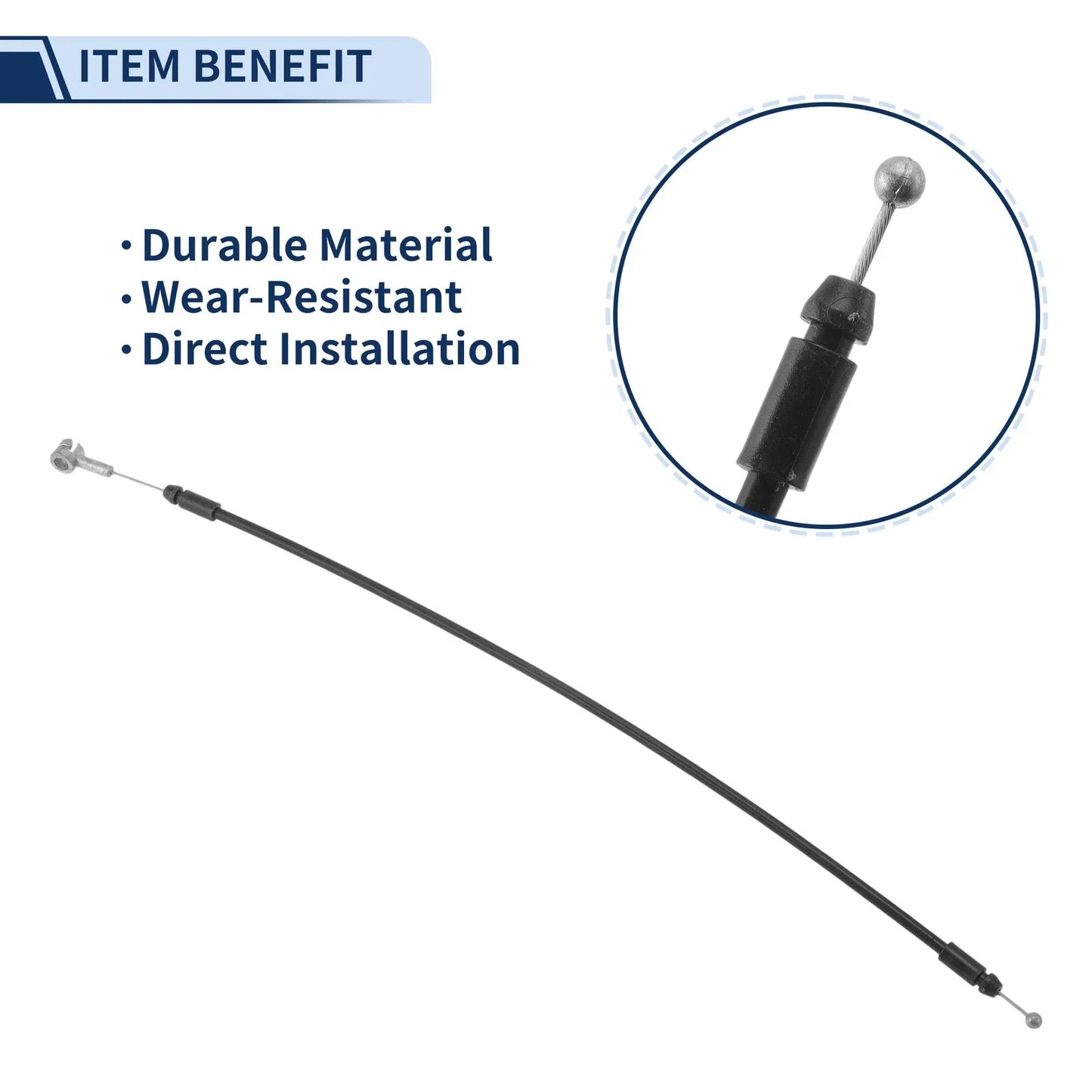 Hood Latch Release Cable for Hyundai Santa Fe 2013-2018