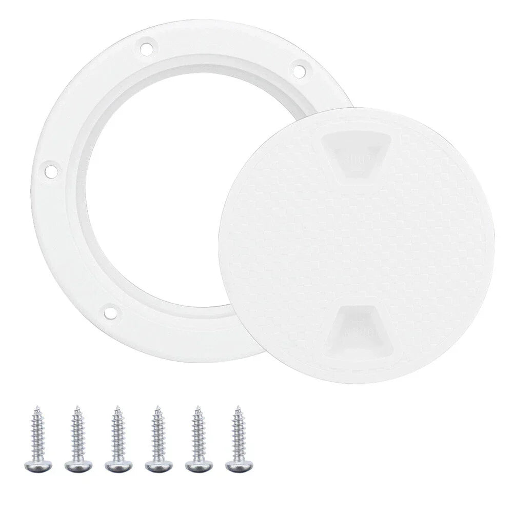 4" Round Non-Slip Inspection Hatch for Marine Boat Yacht