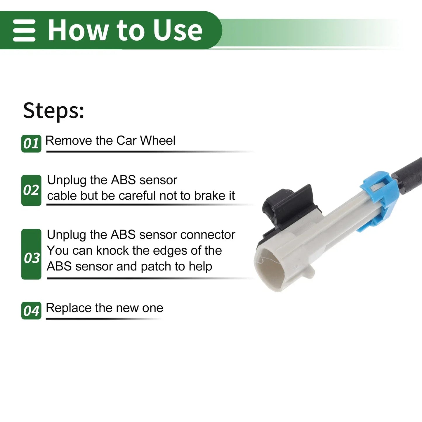 ABS Wheel Speed Sensor for Chevrolet Captiva Sport (2012-2015)