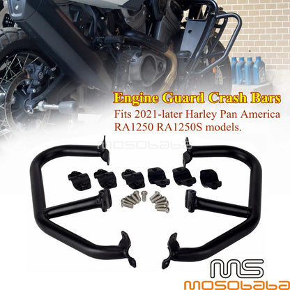 Bumper Engine Guard Crash Bar 2x for Harley Pan America 1250 S (2021)