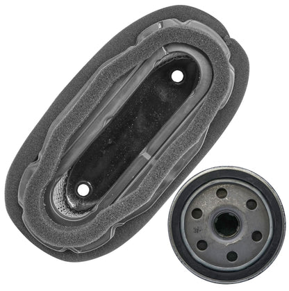 Air and Oil Filter Set for John Deere X320 X324 X360 X500 Z445 (2000–2009)