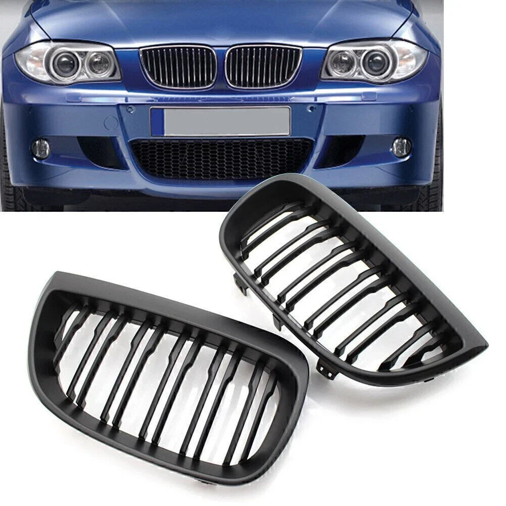 Honeycombe Front Bumper Mesh Grille for BMW E87 1-Series (2004-2007)