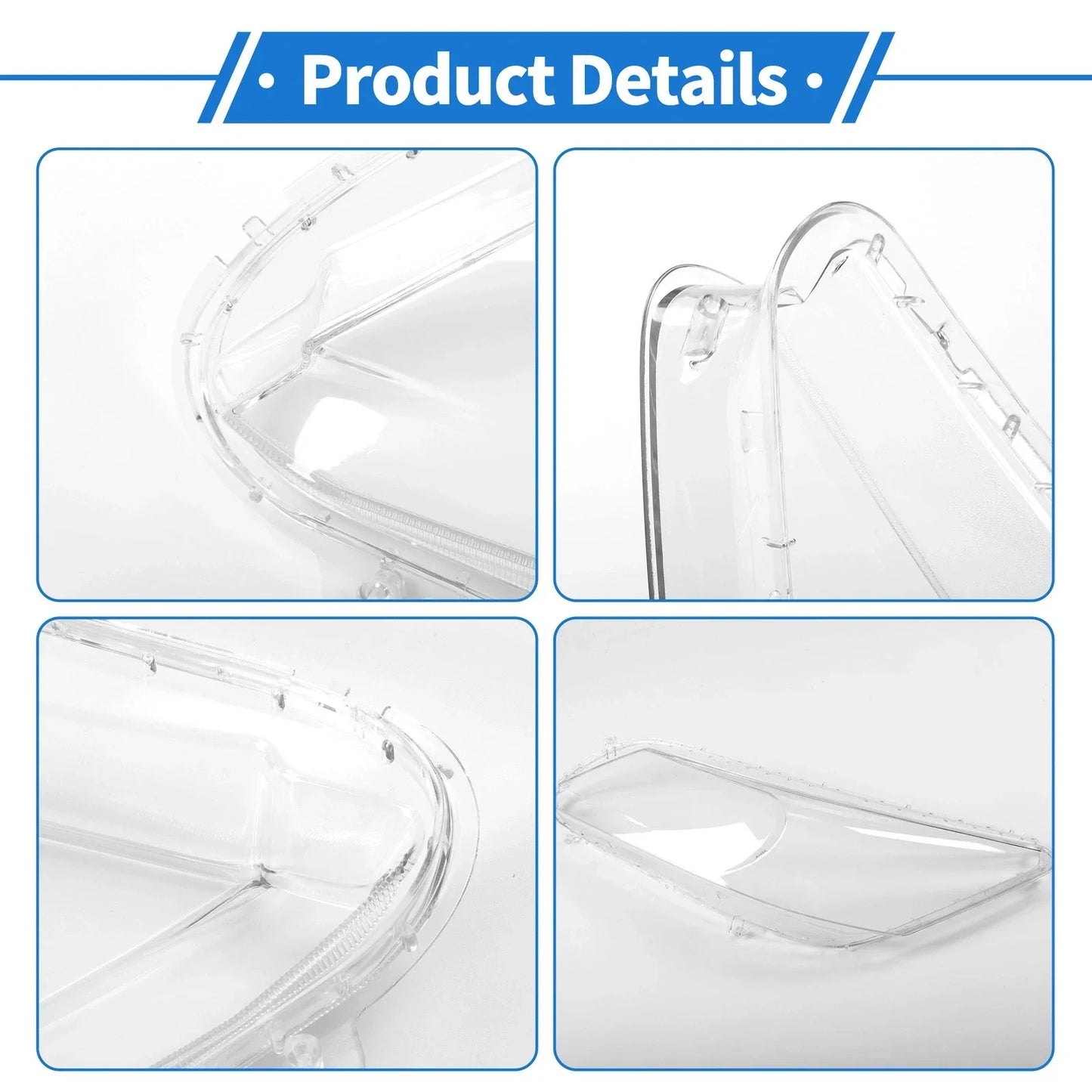 Car Front Left Headlight Lens Cover for Honda Accord (2013-2016)