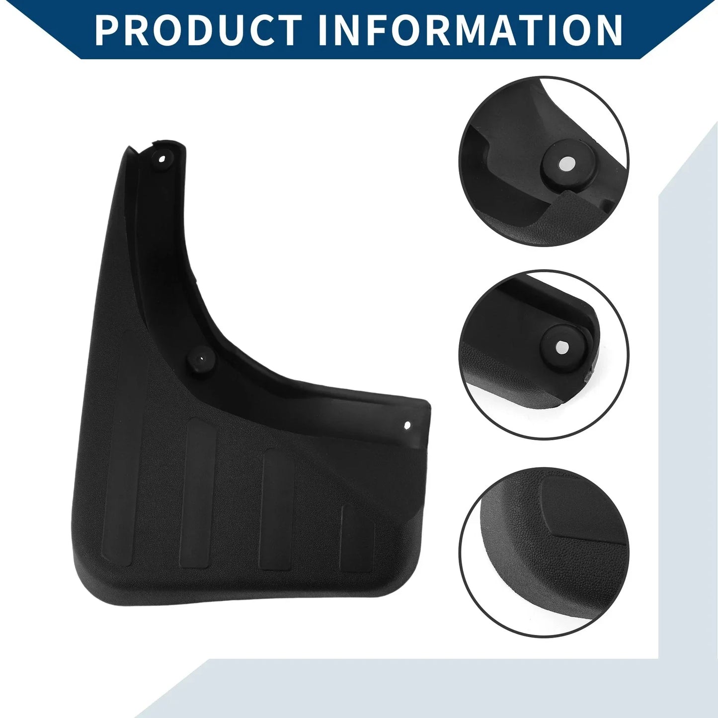 Mud Flaps Splash Guards for Mercedes-Benz GLK300 (2008-2013)