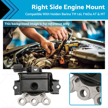 Right Side Engine Mount for Holden Barina TM 1.6L F16D4 (2011-2023)
