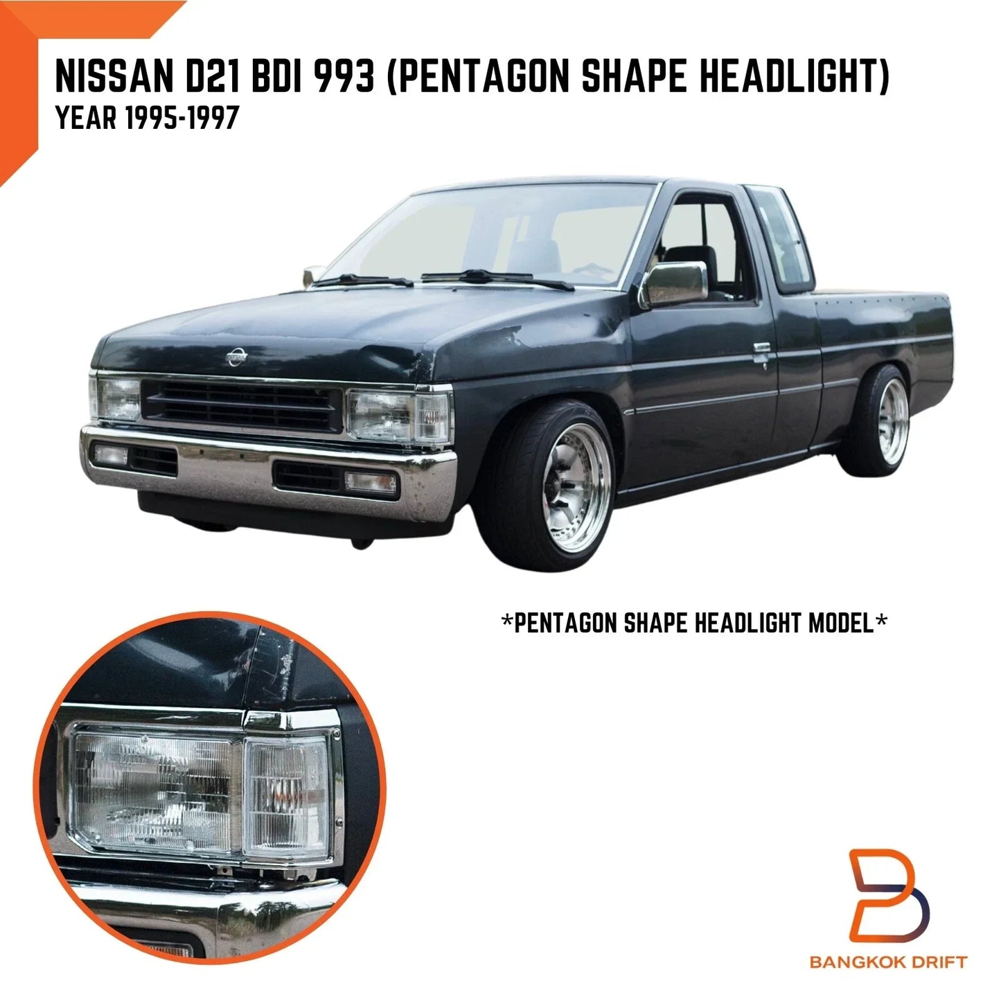 Front Corner Turn Signal Bulbs for Nissan Navara D21 (1986-1997)