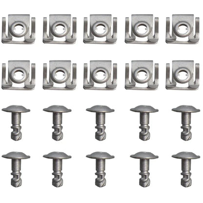10 x Engine Undertray Trim Clips for BMW E39 E38 E52 Z8 (1997-2003)