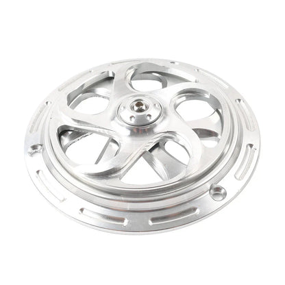 Silver Radiator Cooling Fan Cover for Vespa Sprint Primavera 150 (2013-2023)
