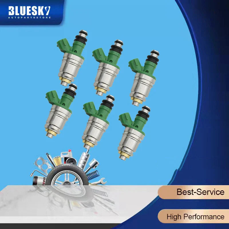 6 x Fuel Injectors for Suzuki Grand Vitara 2.5L V6 (1998-2005)
