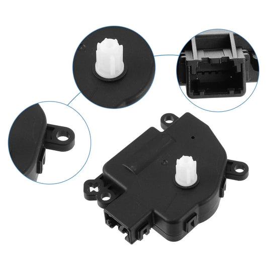 2 x Air Door Actuators for Dodge Ram 1500 (2011-2018) Black Replacement Parts