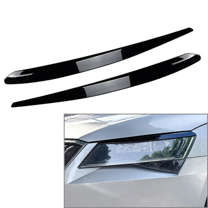 Headlight Eyelids Frame Cover Trim for Skoda Superb (2015-2019)