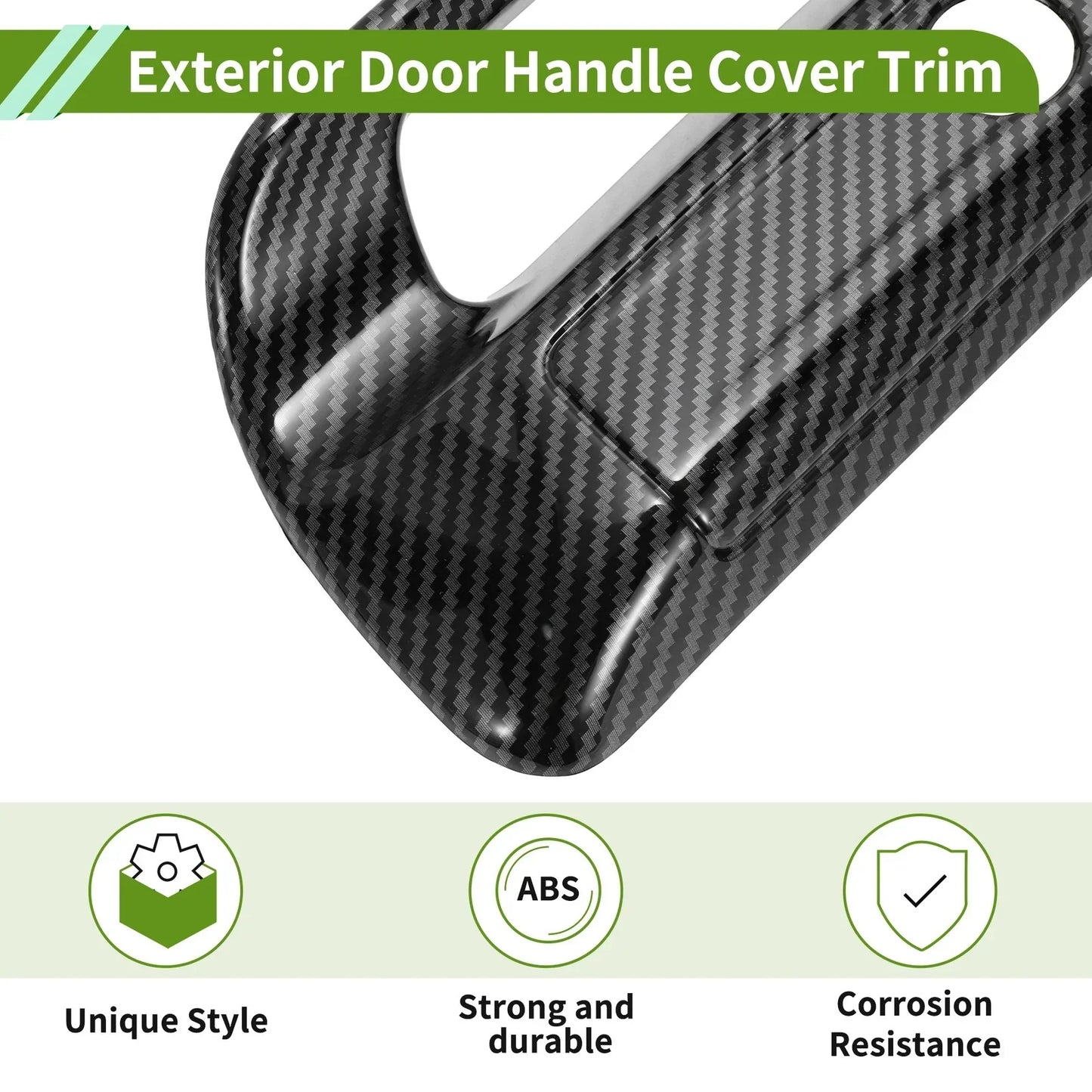 Exterior Door Handle Cover Trim for Dodge Ram 1500 2500 (2019-2025)