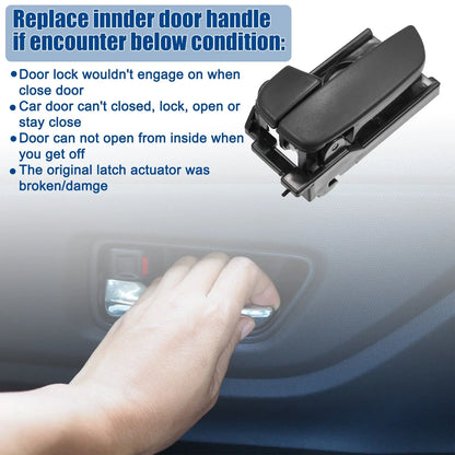 Rear Inner Door Handle Assembly for Hyundai Accent (2010-2017)