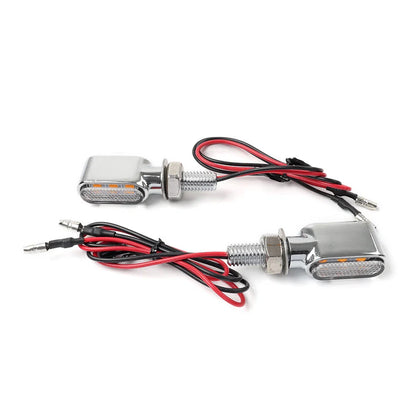 Mini Turn Signal Indicator Lights Amber for Universal Cars