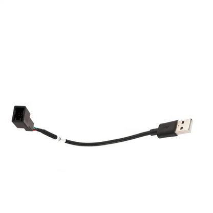 4 PIN USB Plug CD Radio Player Cable Connector Adapter for Mitsubishi Pajero