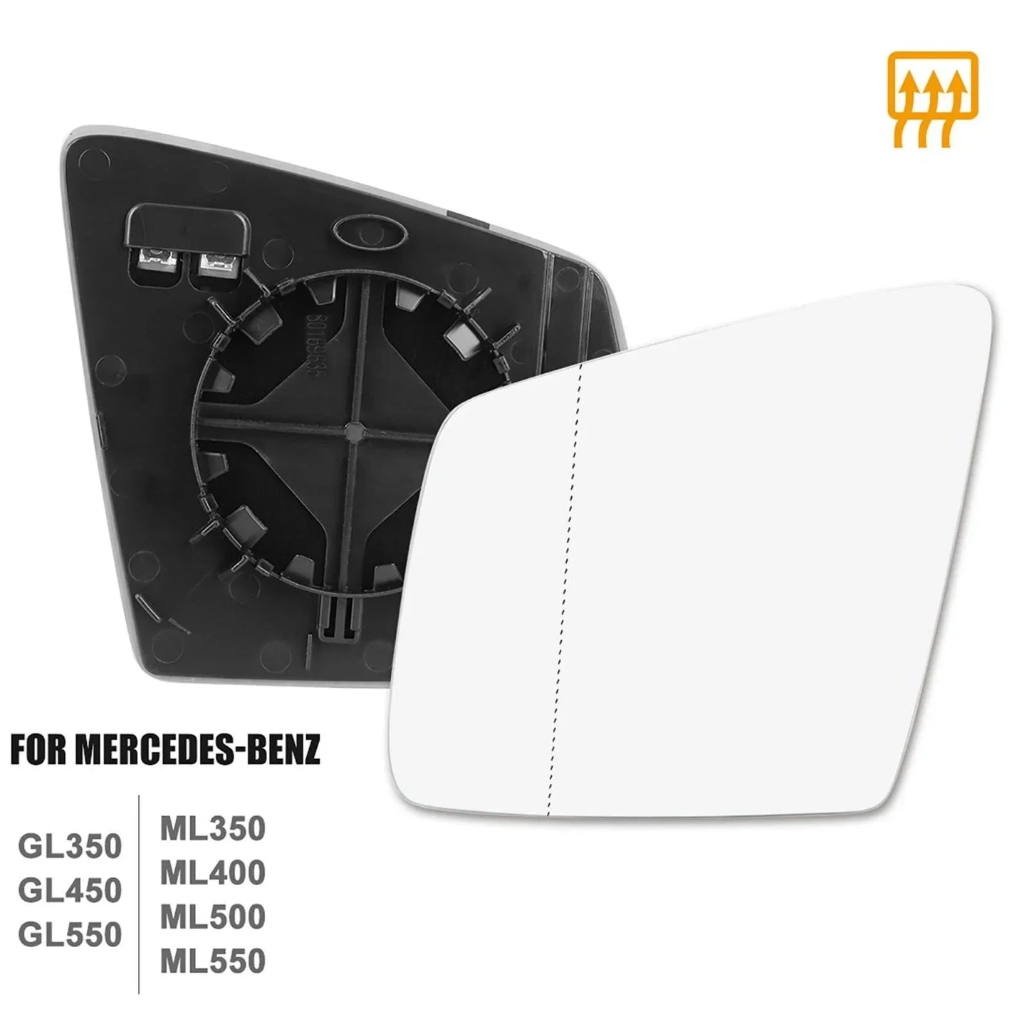 Heated Mirror Glass for Mercedes-Benz GLE GLS GL ML R G-Class (2016-2023)