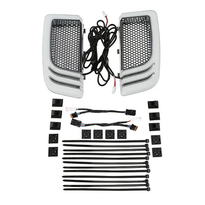Vented Fairing 6.5" Speaker Pod Signal Lights for Harley Touring (2014 - 2023)