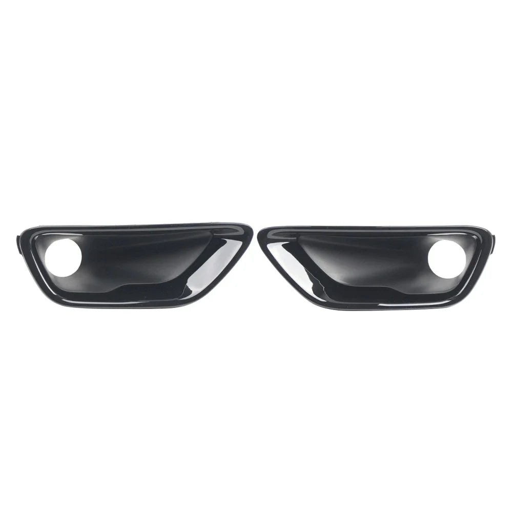 Front Glossy Fog Light Lamp Covers for Jeep Grand Cherokee (2017-2021)