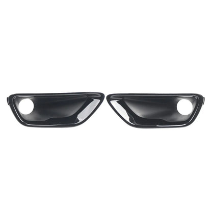 Front Glossy Fog Light Lamp Covers for Jeep Grand Cherokee (2017-2021)