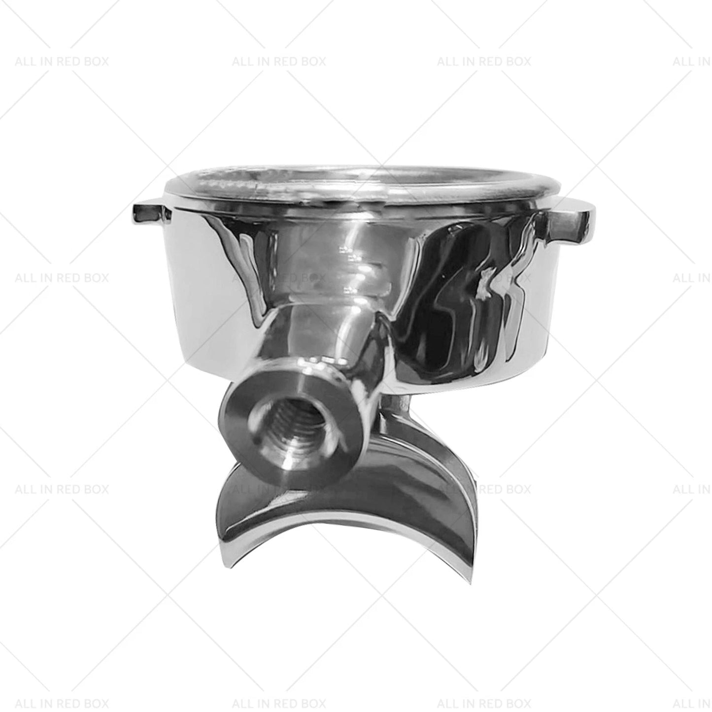 58mm Portafilter for La Marzocco 2 Spout Filter Basket, Wood Handle