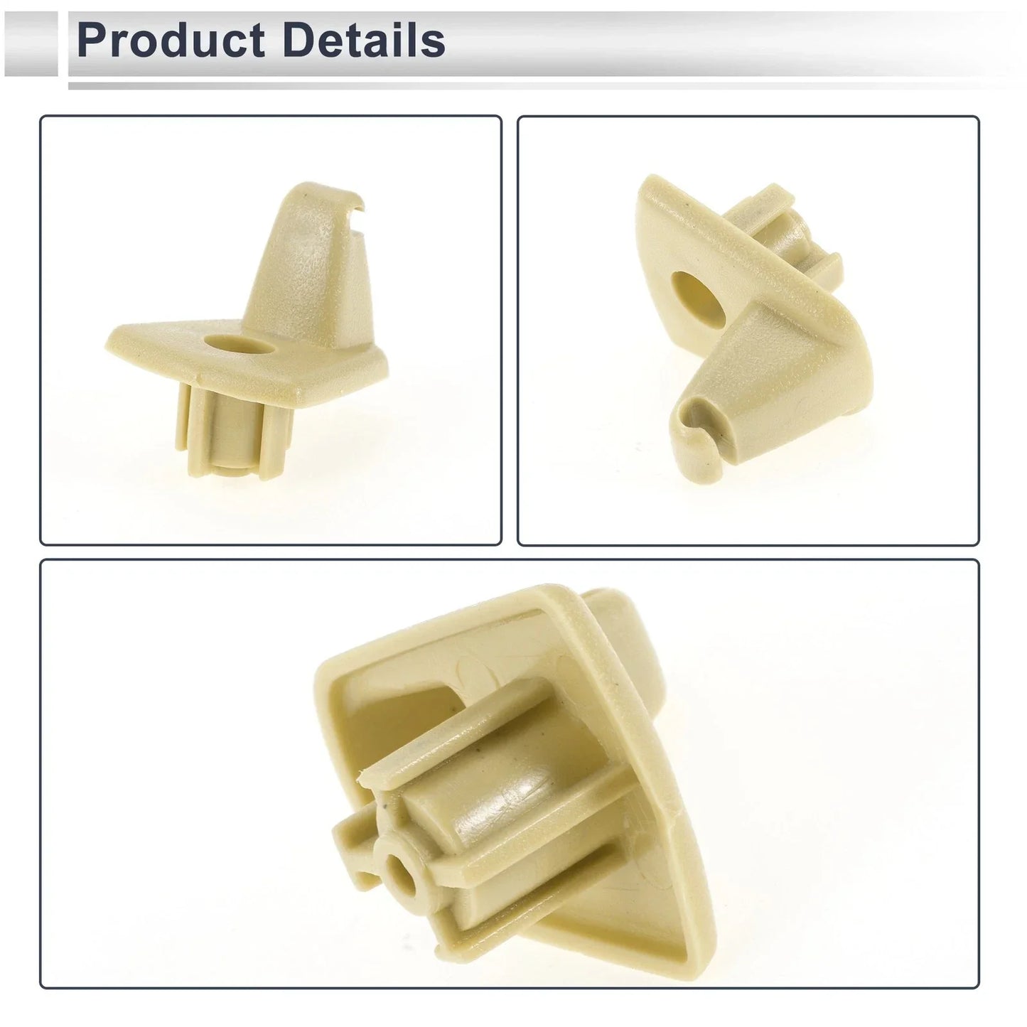 Sun Visor Holder Clip for Chrysler 300 & Dodge Charger (2011-2023) Beige
