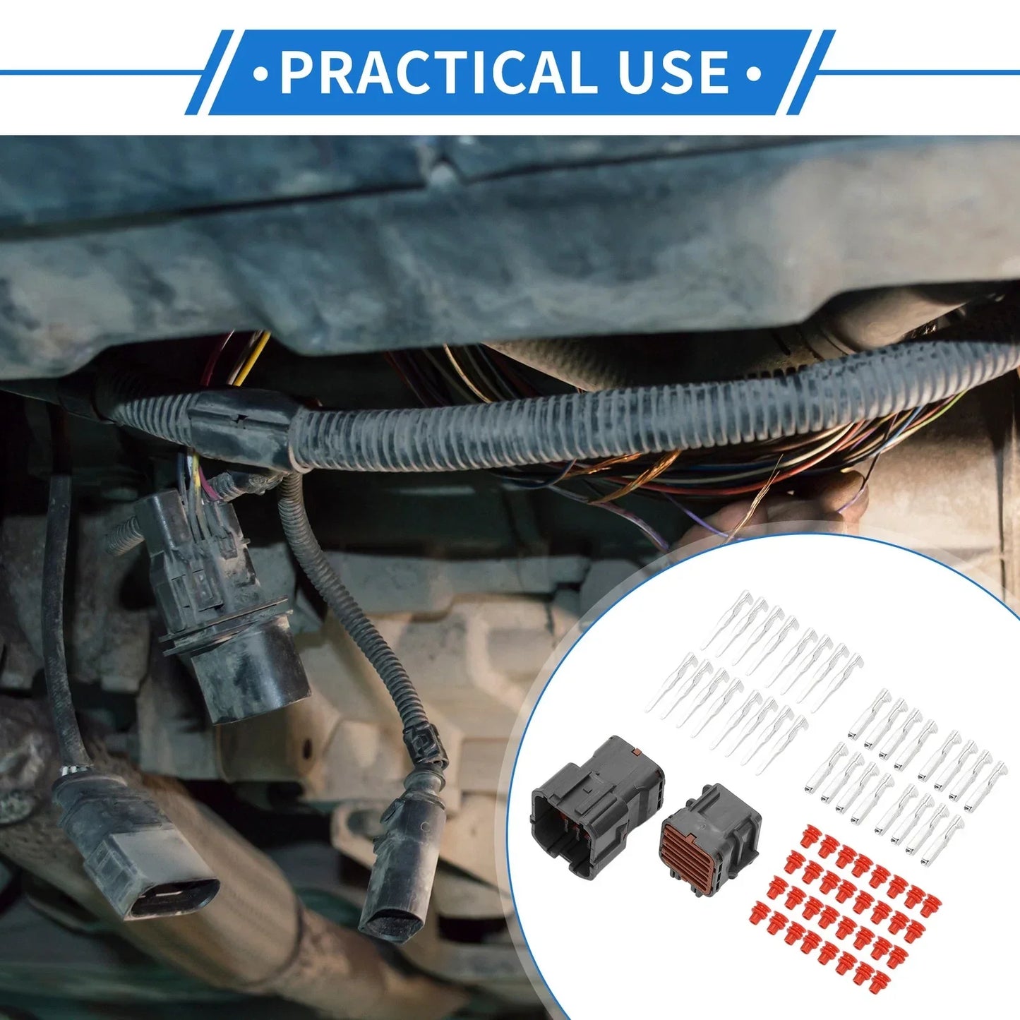 16 Pin Car Wiring Harness Connector Plug for Hyundai