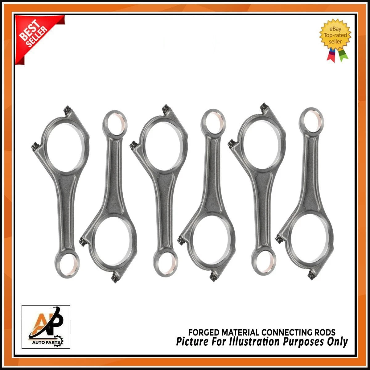 Forged Connecting Rod Kit for Land Rover Range Rover Sport 3.0D (2005–2013)