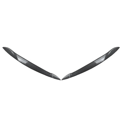 Carbon Fiber Headlight Eyelid Covers for BMW X5 E70 (2008-2013)