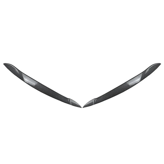 Carbon Fiber Headlight Eyelid Covers for BMW X5 E70 (2008-2013)