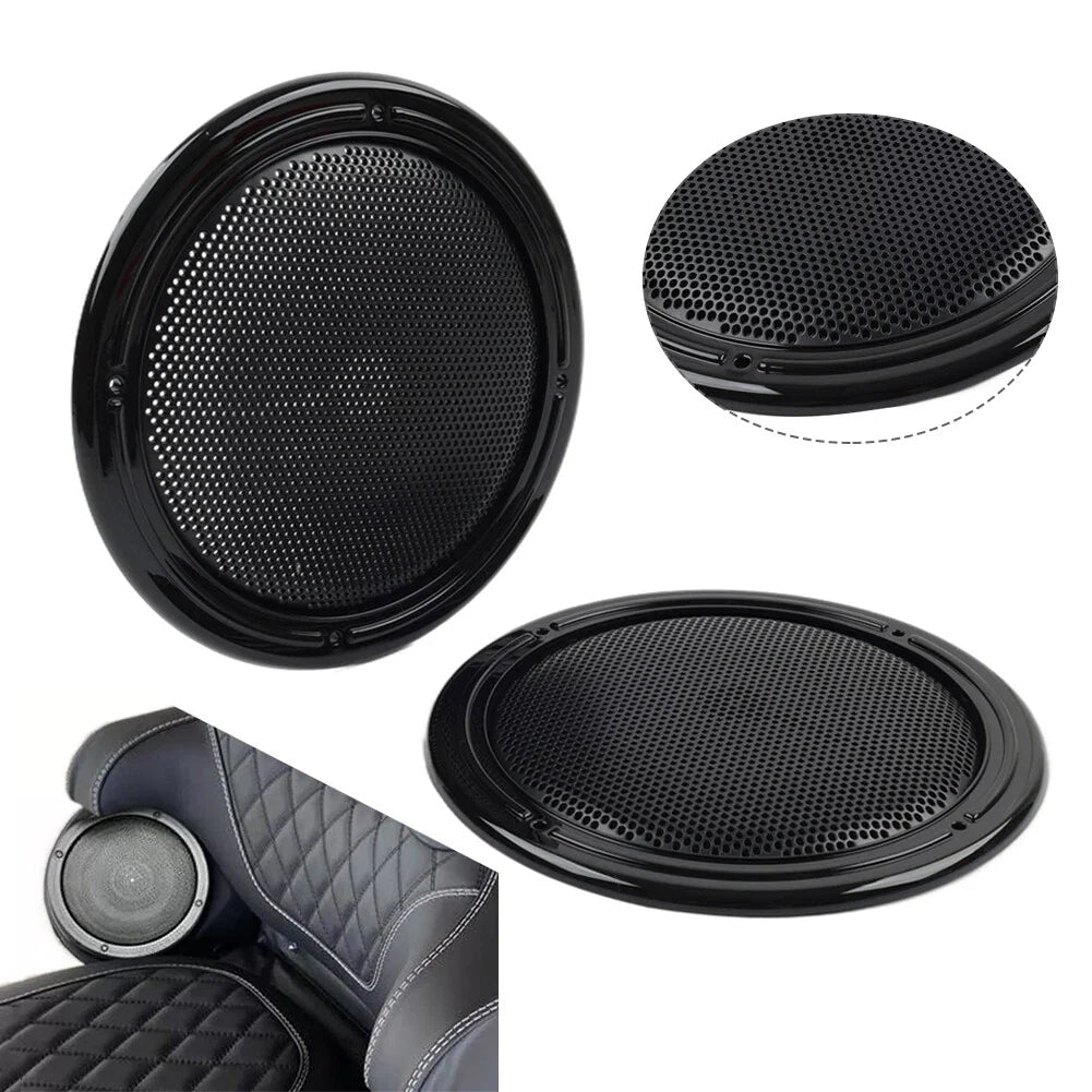 Rear Speaker Pod Grilles for Harley Road Glide Tri Glide FLTRU (2010-2023)