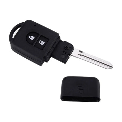 2 x Button Key Fob Case Shell for Nissan Qashqai Juke X-Trail Note Micra