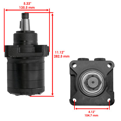 Caltric Hydraulic Wheel Motor Replacement for Oregon 27-500 Lawn Mowers (2000–2000)
