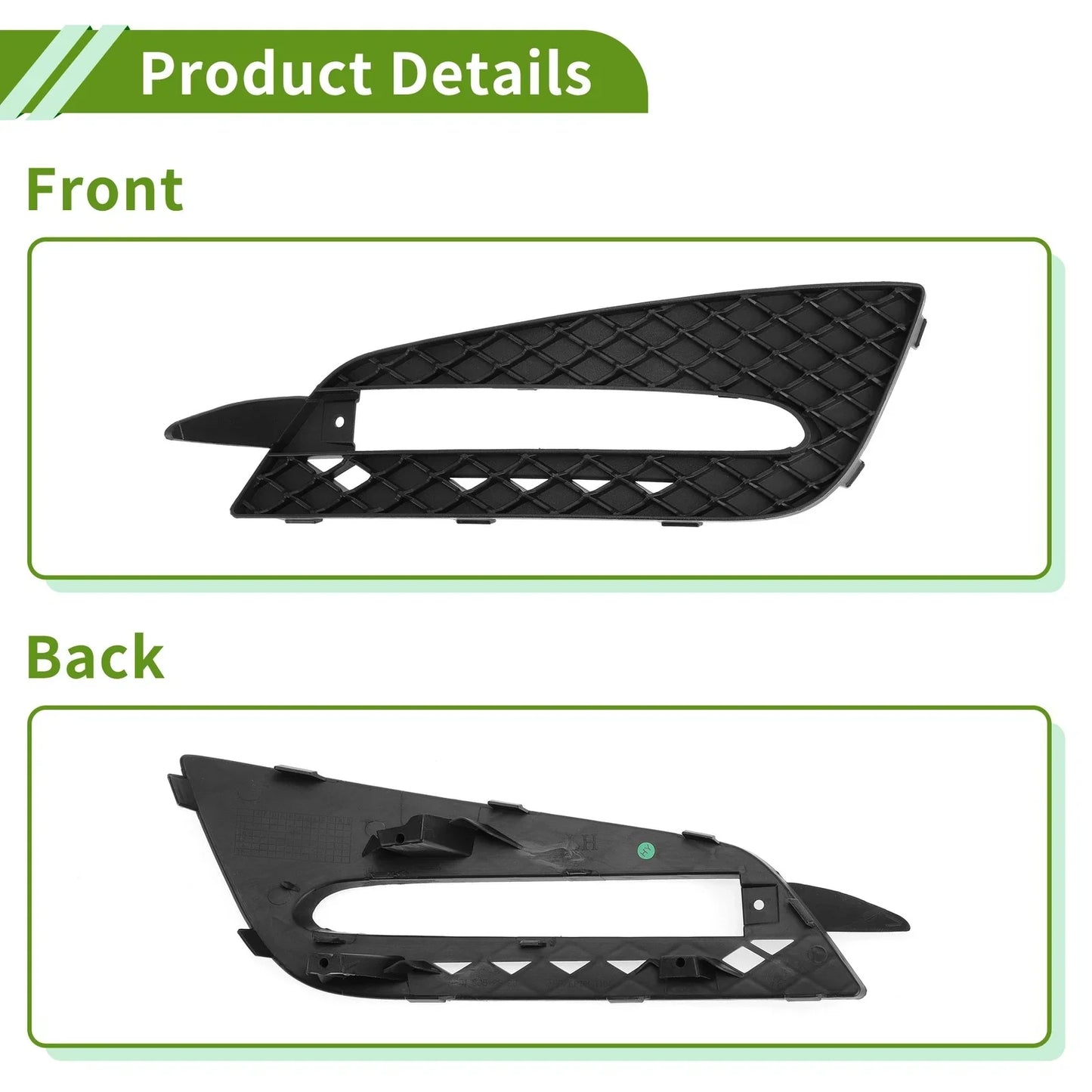 Front Left Fog Light Grill for Mercedes Benz W251 (2009-2013)