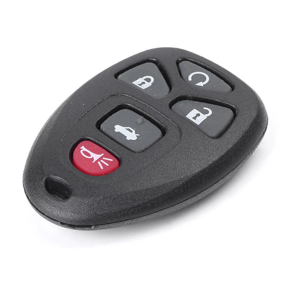 5-Button Key Fob Shell Cover for Buick Lucerne (2006-2012)