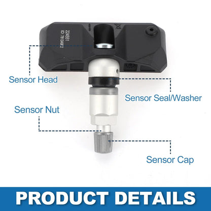 Tire Pressure Sensor 433MHz for Ferrari Enzo (2003-2004) 1 x Pc