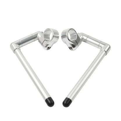 43MM 7/8" Cafe Racer Clip-On Handlebar for Universal Motorcycles