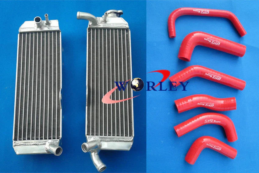 Aluminum Radiator & Hose for Honda XR650 XR650R (2000-2007)