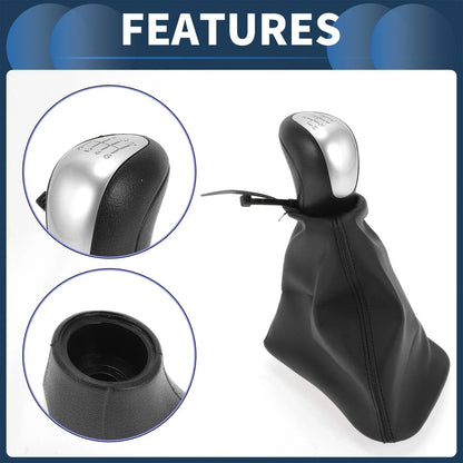 6 Speed Shift Knob & Boot Cover for Mercedes Benz Sprinter W906 (2006-2018)