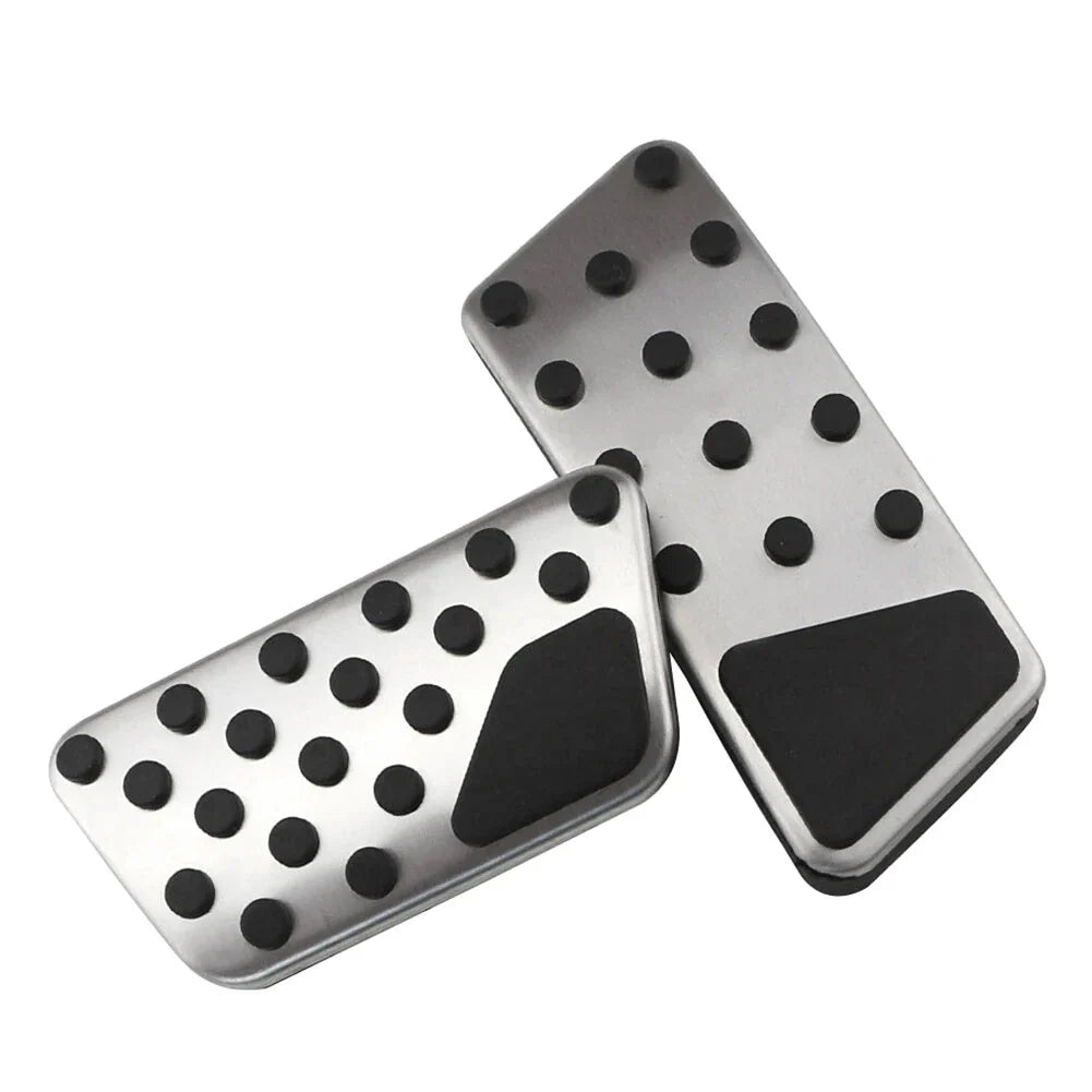 Stainless Steel Gas Brake Pedal Covers for Jeep Wrangler (2007-2017)