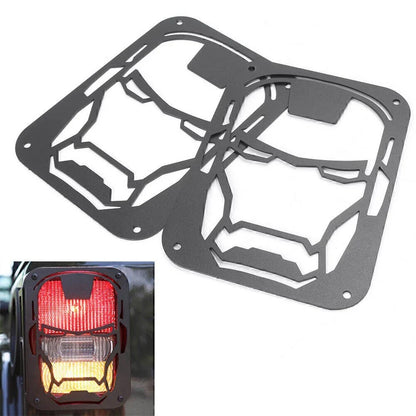 Rear Tail Light Guards Covers for Jeep Wrangler JK (2007-2016)
