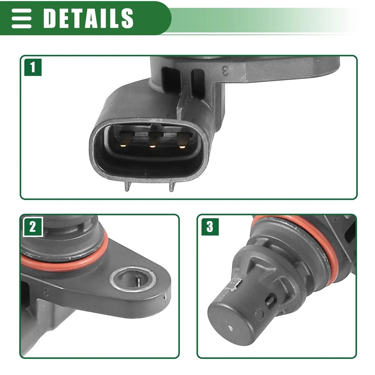 2 x Engine Camshaft Position Sensors for Hyundai Kona (2018-2021)