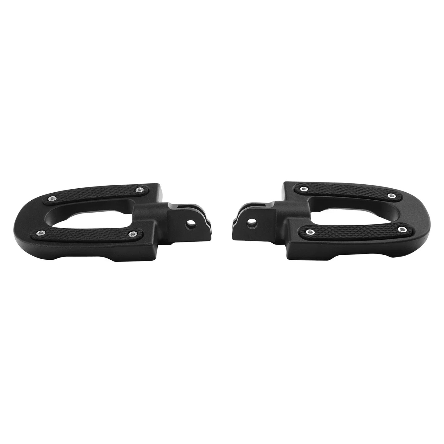 Matte Black Front Driver Footpegs for Harley Softail Sport Glide (2018-2025)