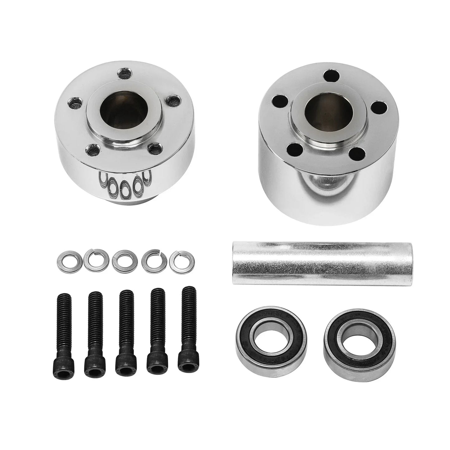 Single Disc Front Wheel Hubs for Harley Touring Electra Glide (1997-2008)