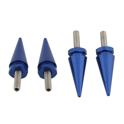4 x Windscreen Screw Bolts Spike for Harley Touring Road Glide (1998-2025) Blue