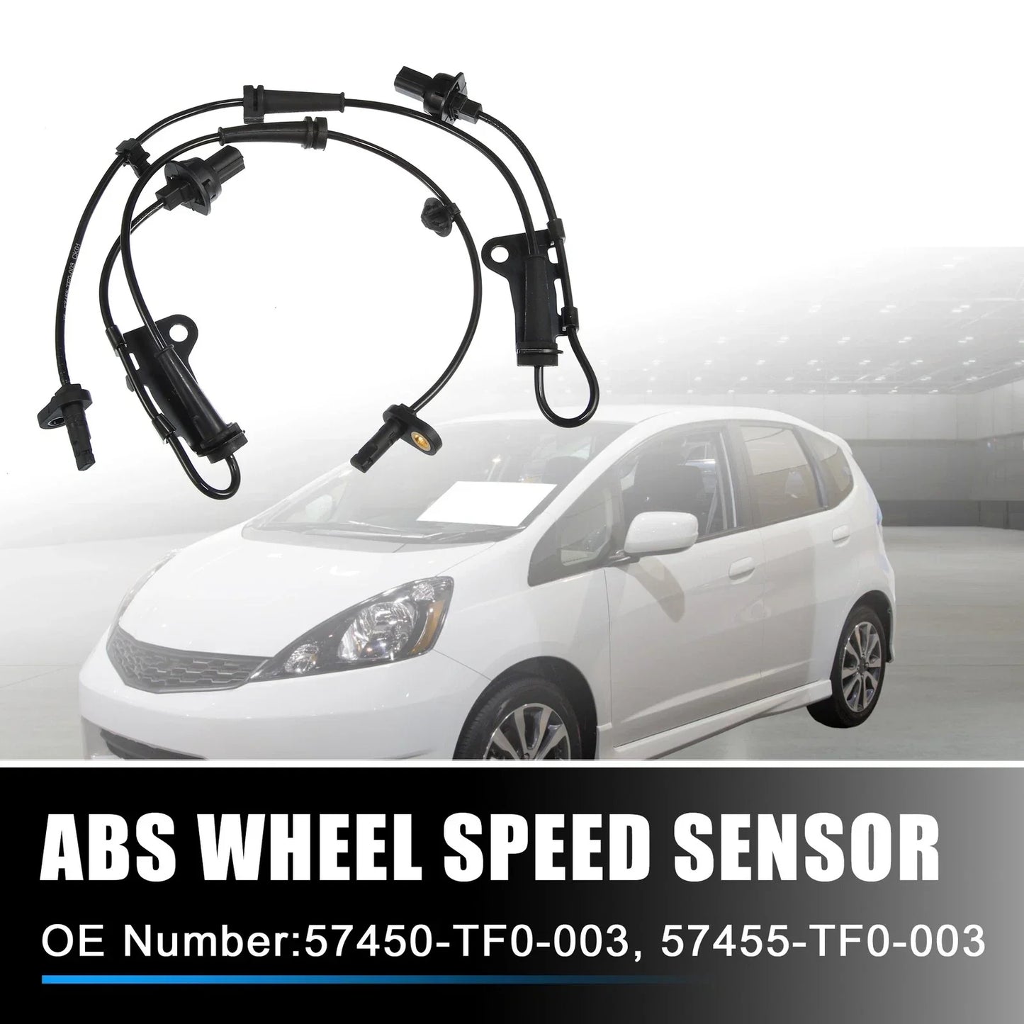 2 x ABS Wheel Speed Sensors for Honda CR-Z (2011-2016)