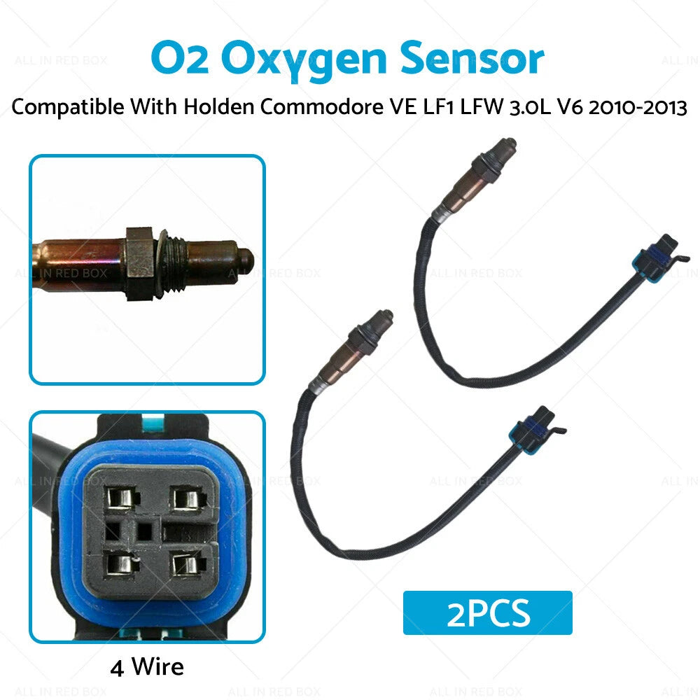 O2 Oxygen Sensors for Commodore VE LF1 LFW 3.0L V6 (2010-2013)