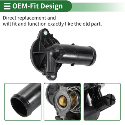 Engine Coolant Thermostat Housing for Chrysler 300, Dodge Challenger (2005-2010)