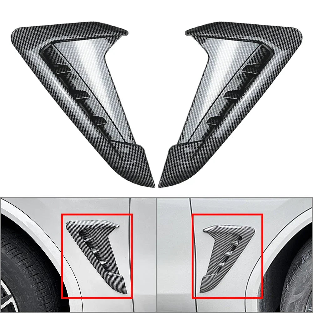 Carbon Fiber Front Side Fender Air Outlet Cover for BMW X3 X4 (2018+)