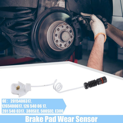 2 x Front Rear Brake Pad Wear Indicator Sensors for Mercedes-Benz E300