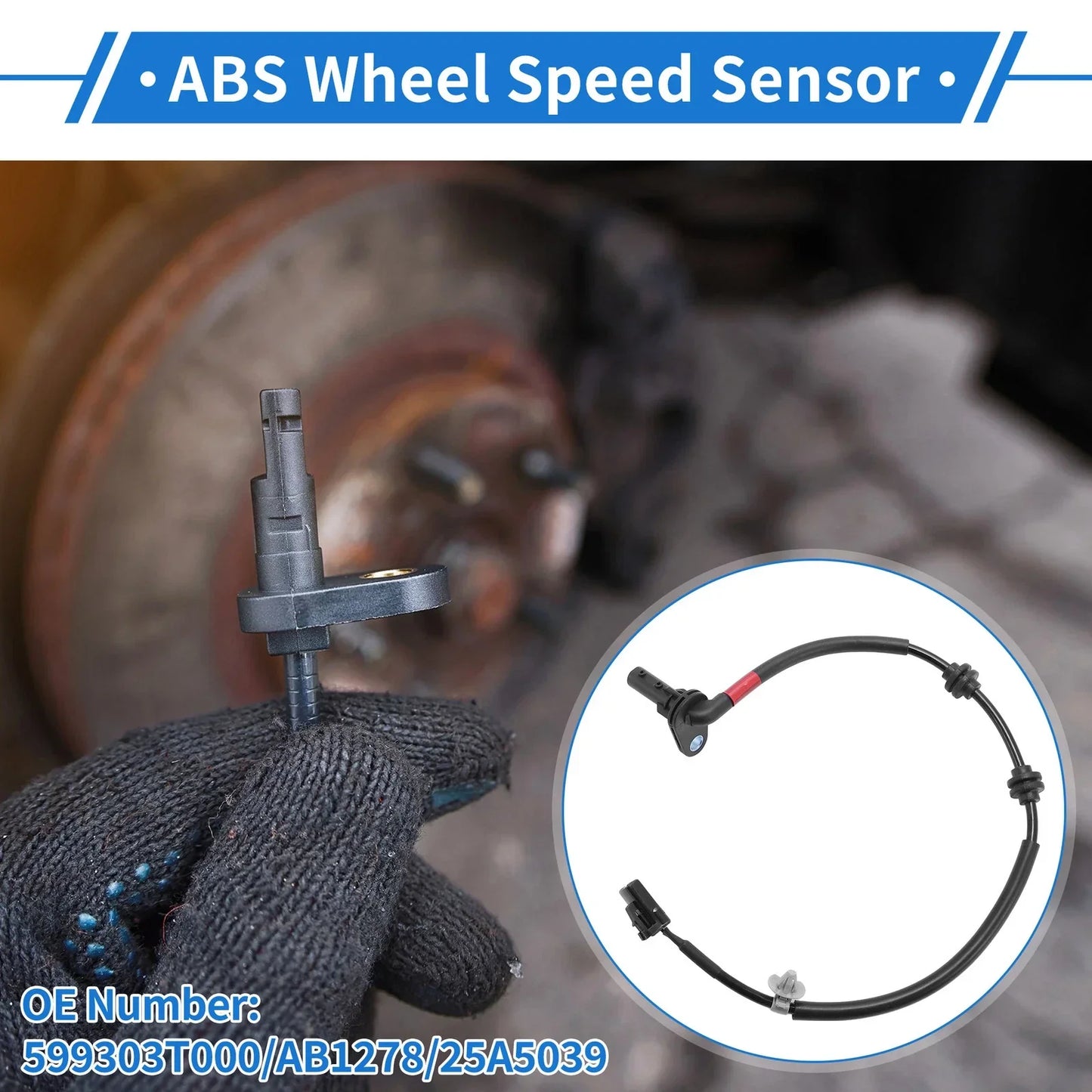 ABS Wheel Speed Sensor for Hyundai Equus (2011-2016)